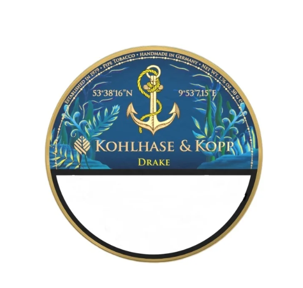 Табак трубочный Kohlhase & Kopp Caribbean Blue Drake 50гр Табак трубочный Kohlhase & Kopp Caribbean Blue Drake 50гр