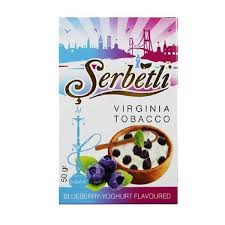 Tutun p-u narghilea SERBETLI 50GR Blueberry Yoghurt