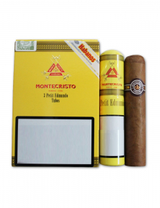 Trabucuri Montecristo Edmundo tubos (pachet 3, pachet (3 buc))