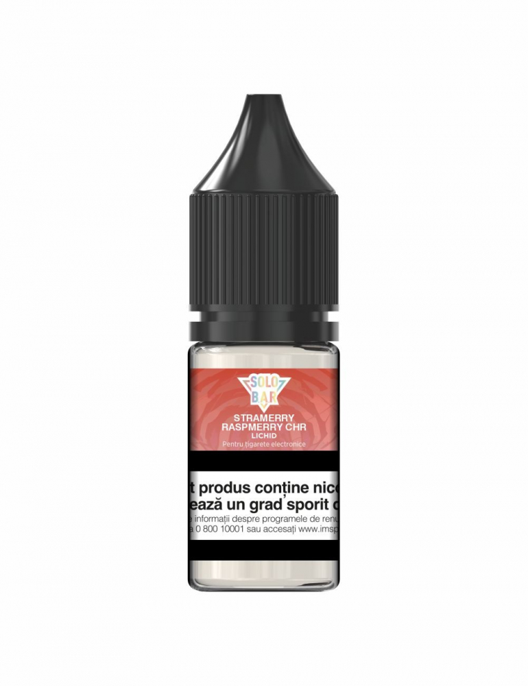 SOLOBAR E-Liguid 10ml Strawberry Raspberry Cherry SOLOBAR E-Liguid 10ml Strawberry Raspberry Cherry