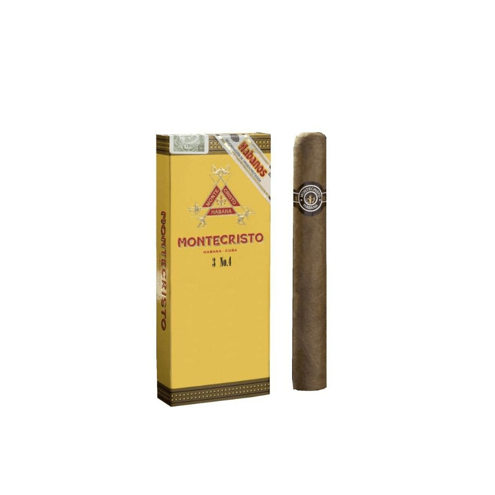 Trabucuri Montecristo No. 4 (pachet 3, pachet (3 buc.)) Trabucuri Montecristo No. 4 (pachet 3, pachet (3 buc.))