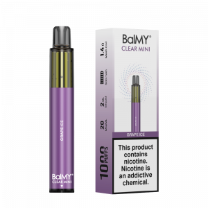 BALMY CLEAR MINI 1000 (GRAPE ICE)