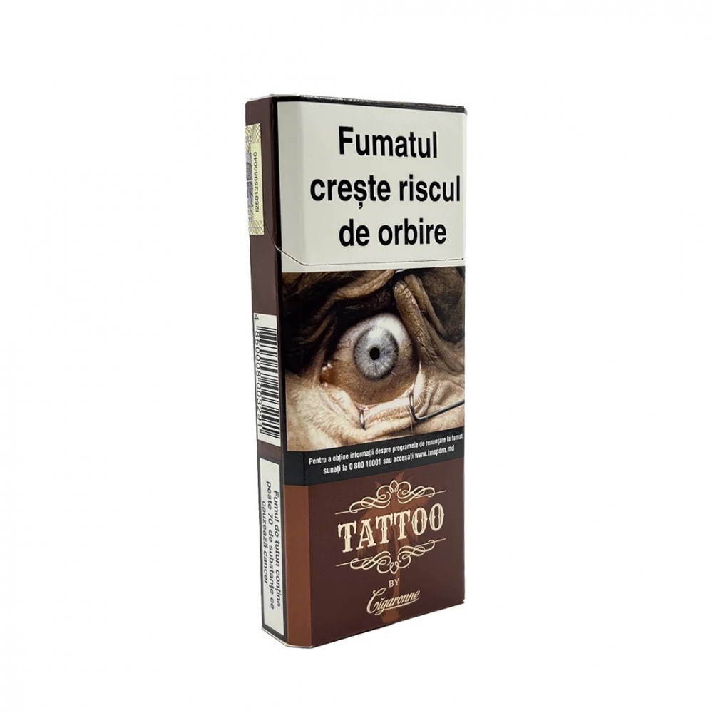 Tigari de foi Tattoo Super Slim Brown (Chocolate) Tigari de foi Tattoo Super Slim Brown (Chocolate)