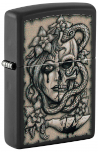 48616 218 Zippo Gory Tattoo Design