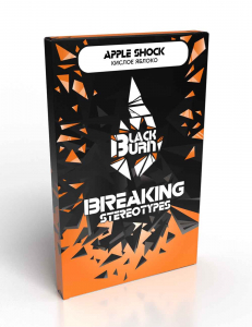 Tutun p-u narghilea Black Burn Shok Apl 100 gr.