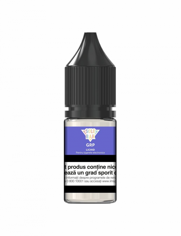 SOLOBAR E-Liguid 10ml Grape SOLOBAR E-Liguid 10ml Grape