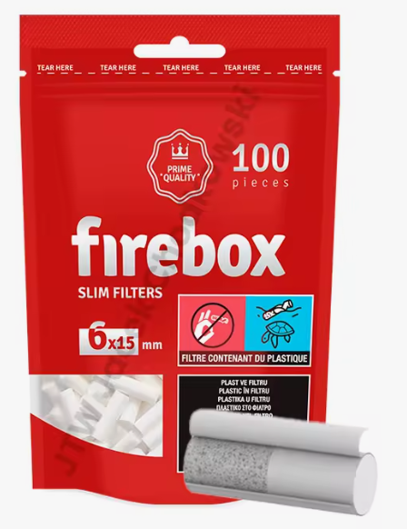 Filter Tips FIREBOX 100(6*15 mm) Filter Tips FIREBOX 100(6*15 mm)