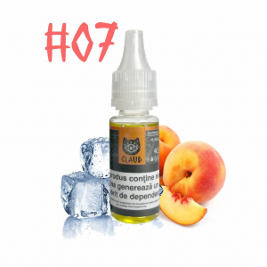 E-Liquid CLAUD 10ml. Peach Ice # 7