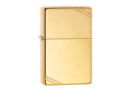 270 Zippo High Polish Brass Vintage