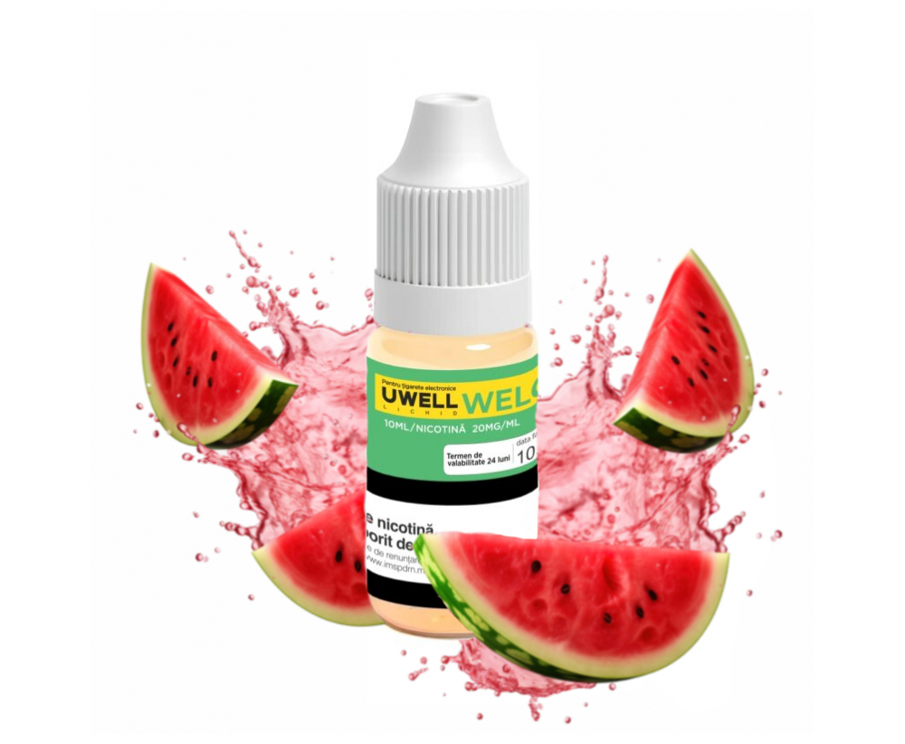 E-Liquid UWELL 10 ml. (Watermelon) №01 E-Liquid UWELL 10 ml. (Watermelon) №01