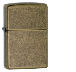 201FB REG Flat BTM ANTIQUE brass