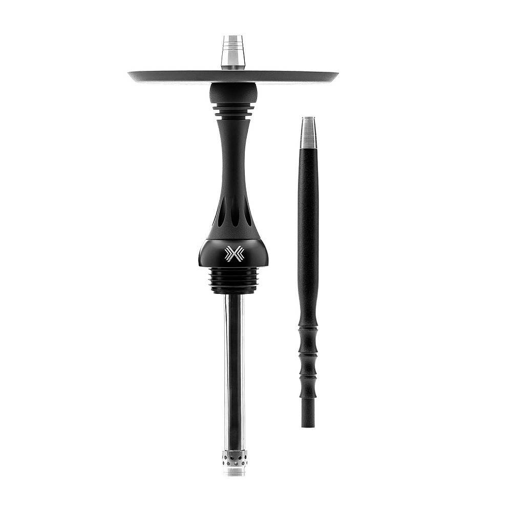 Кальян | Alpha Hookah X (без колбы) (Black matte) Кальян | Alpha Hookah X (без колбы) (Black matte)