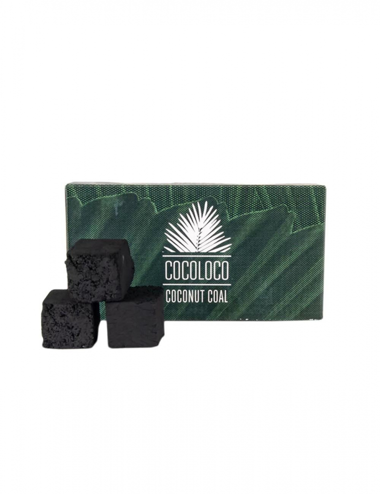 Уголь для каьяна | Cocoloco 1kg.(27mm) Уголь для каьяна | Cocoloco 1kg.(27mm)