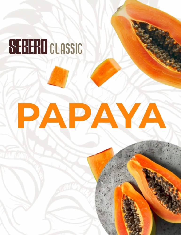 Tutun p-u narghilea Sebero Papaya Tutun p-u narghilea Sebero Papaya