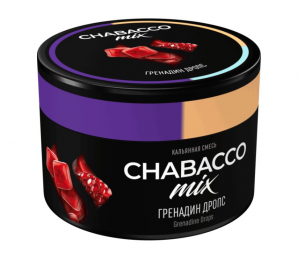 CHABACCO Mix Grenadine drops (Mx Grndine drps) �56 40g