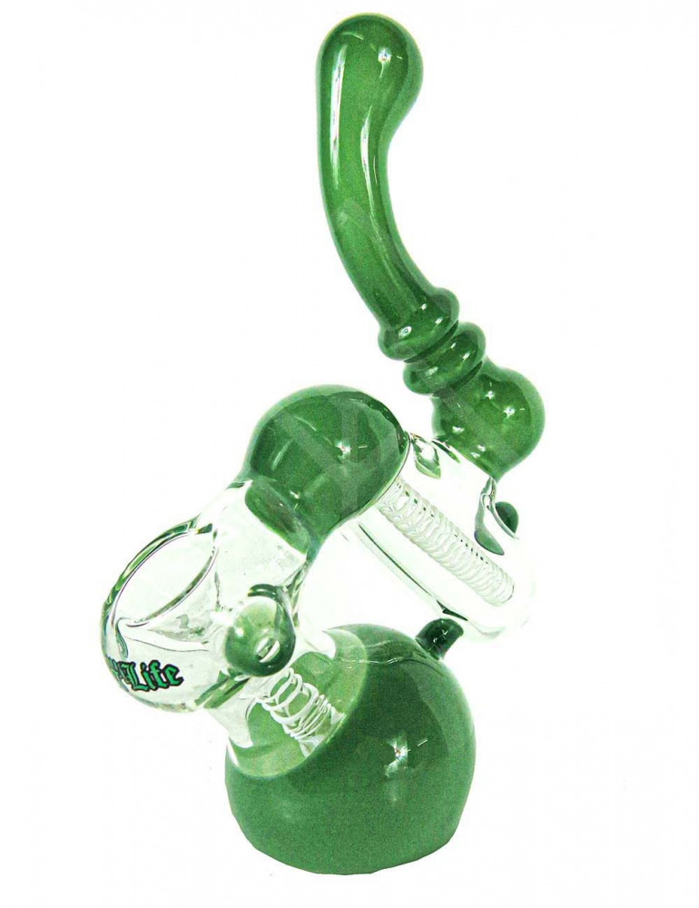 Bong Thug Life | Bubbler Series Green - H:17cm Bong Thug Life | Bubbler Series Green - H:17cm