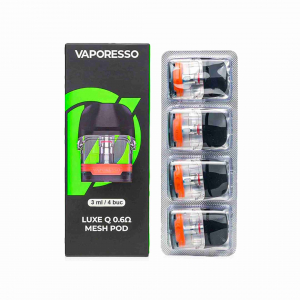 CARTRIDGE VARPORESSO LUXE Q 0.6 OM (3ML) 4 Buc/Pachet (pachet (4 buc))