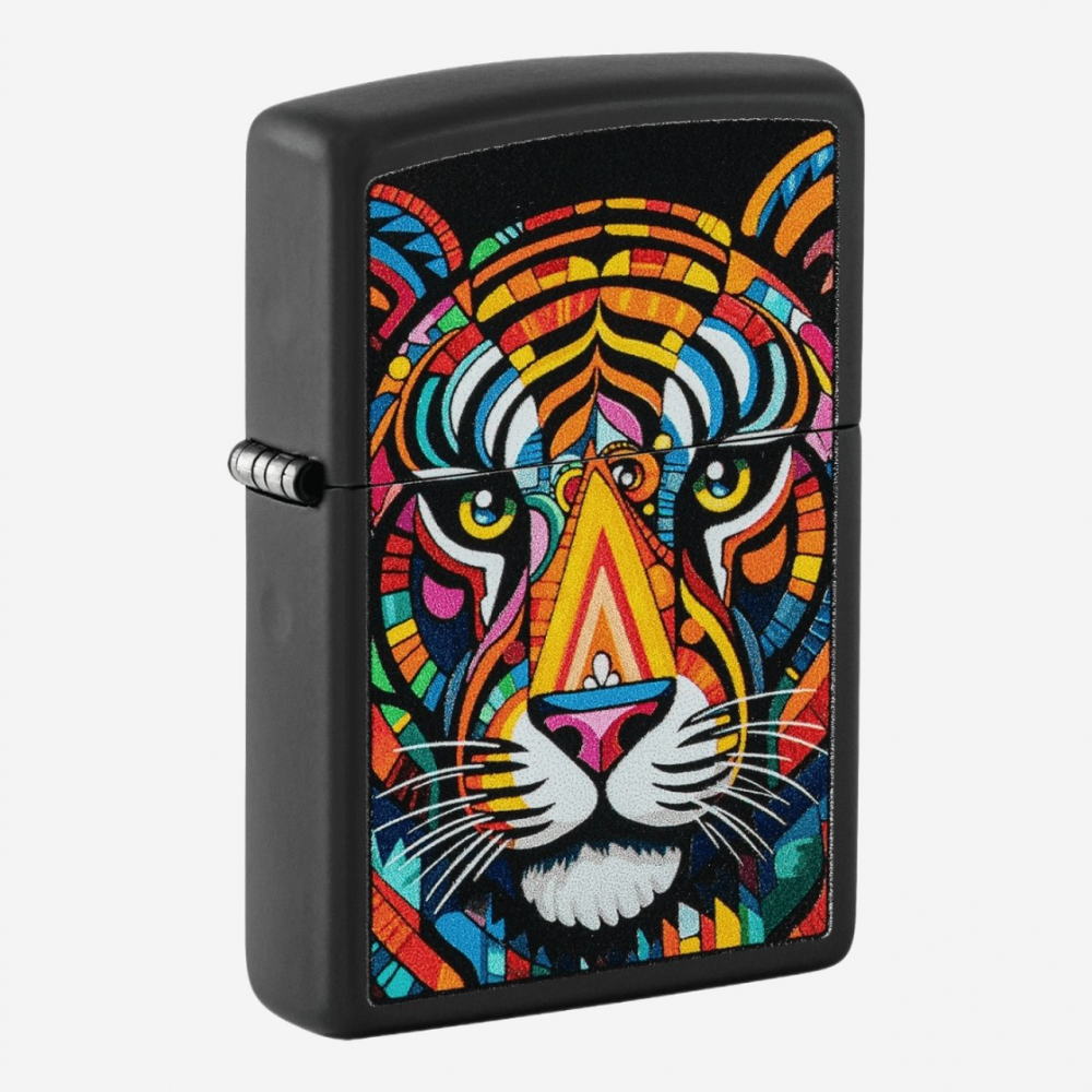46235 218 Zippo Tiger Stripes Design