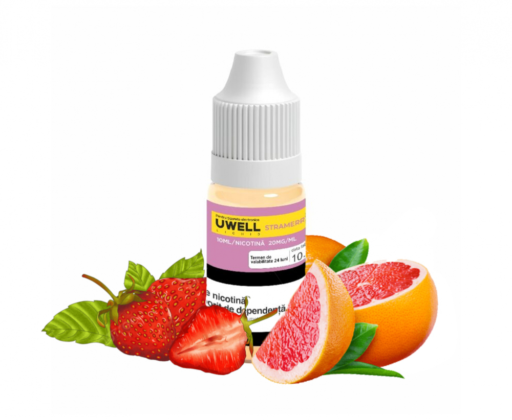 E-Liquid UWELL 10 ml. (STRAWBERRY GRAPEFRUIT) #04 E-Liquid UWELL 10 ml. (STRAWBERRY GRAPEFRUIT) #04