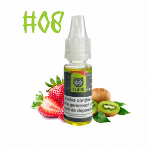 E-Liquid CLAUD 10ml. Strawberry Kiwi # 8