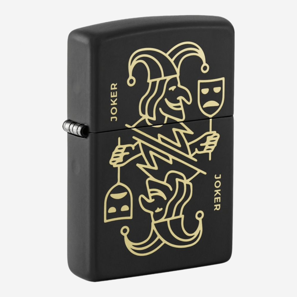 46290 218 Zippo Masked Joker Design 46290 218 Zippo Masked Joker Design