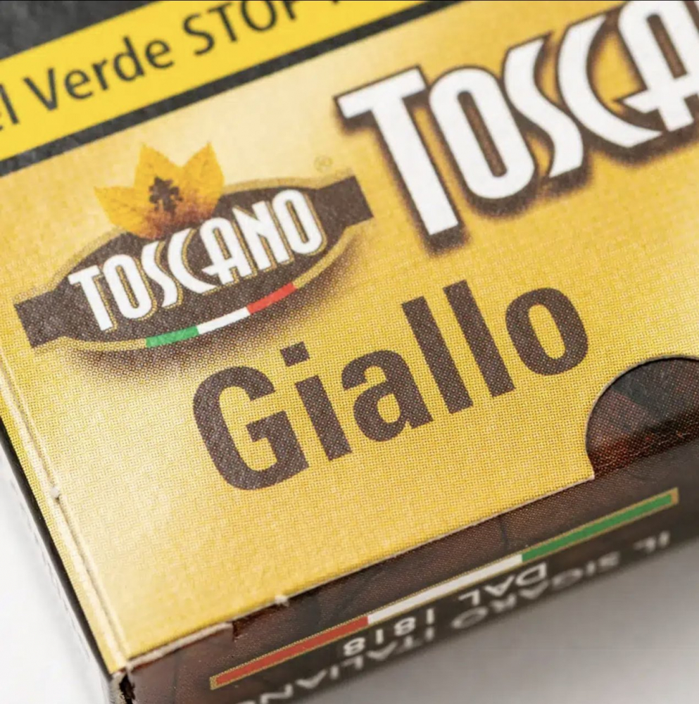 Tigari de foi Toscanello Giallo Vanilla (5buc)
