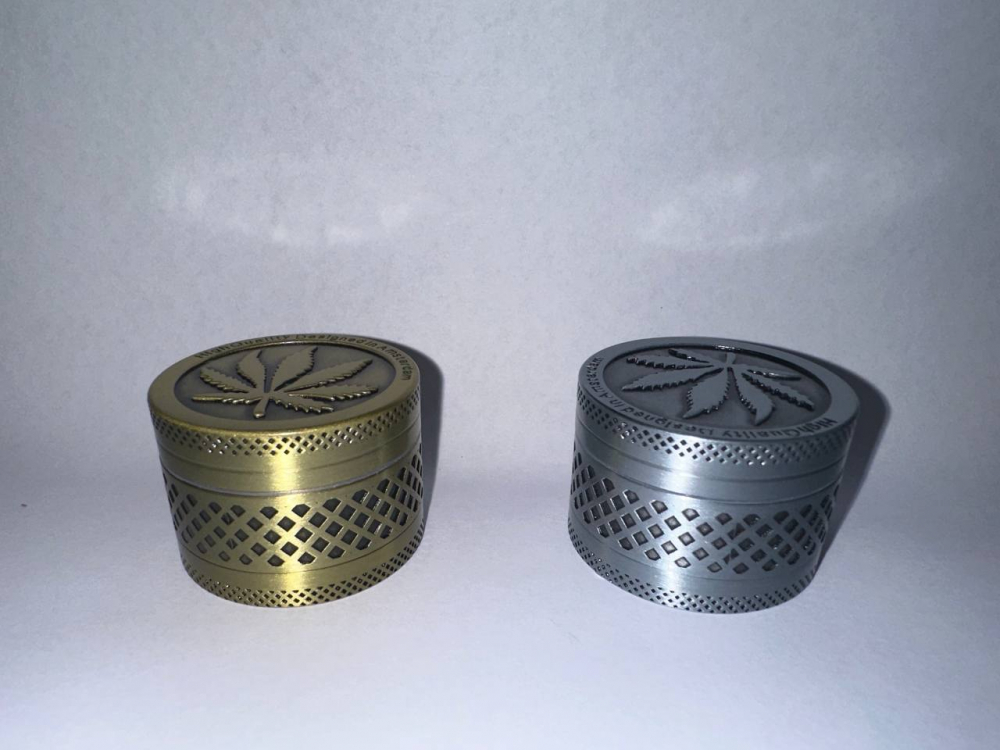 Grinder Atomic metal Parts Silver Brass Grinder Atomic metal Parts Silver Brass