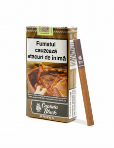 Tigari de foi Captain Black Little Cigars Brown