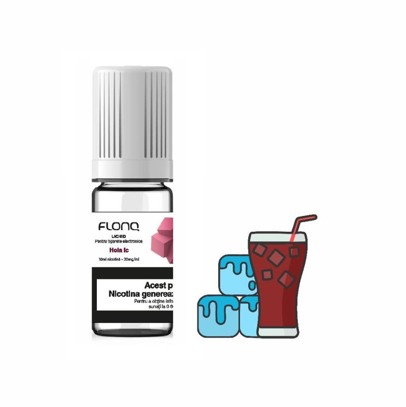 FLONQ E-Liquid 10ml. Cola Ice (Hola Ic) FLONQ E-Liquid 10ml. Cola Ice (Hola Ic)