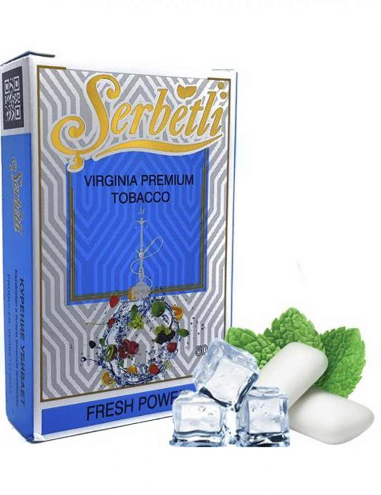 Tutun p-u narghilea SERBETLI 50GR FRESH  POWER
