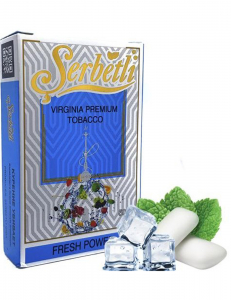 Tutun p-u narghilea SERBETLI 50GR FRESH  POWER