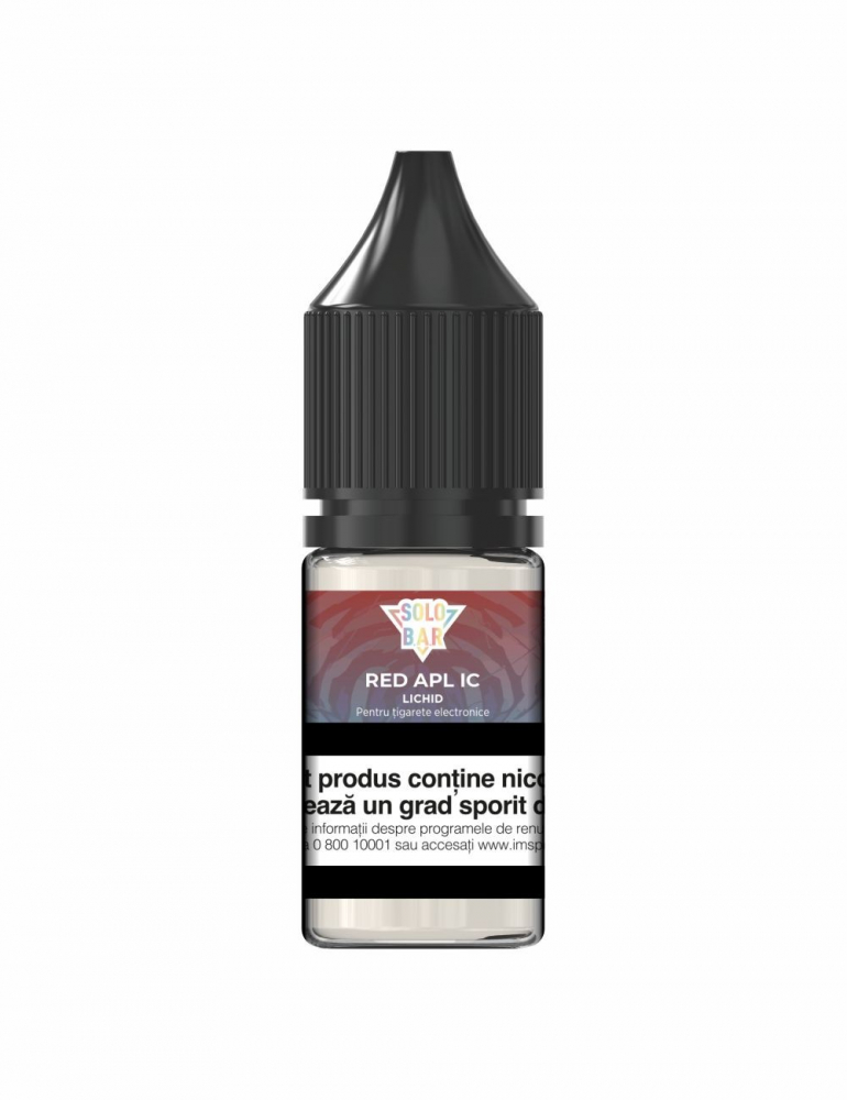 SOLOBAR E-Liguid 10ml Red Apple Ice SOLOBAR E-Liguid 10ml Red Apple Ice