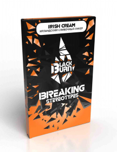 Tutun p-u narghilea Black Burn Irish Crm 100 gr.