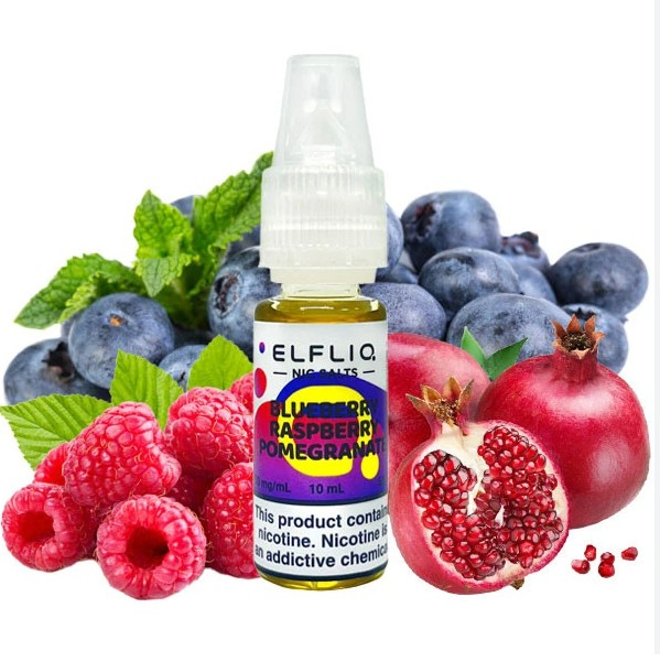 ELF E-Liquid Blueberry Raspberry Pomegranate 10 ml ELF E-Liquid Blueberry Raspberry Pomegranate 10 ml