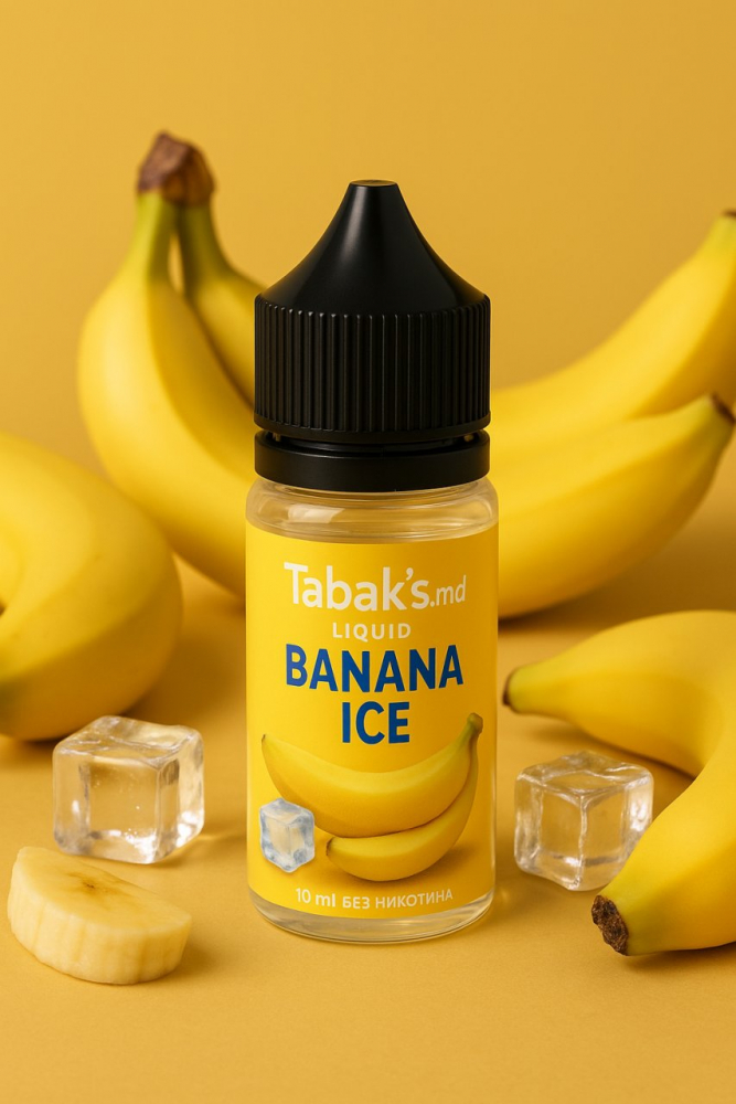 Liquid -Tabaks Banana ice Liquid -Tabaks Banana ice