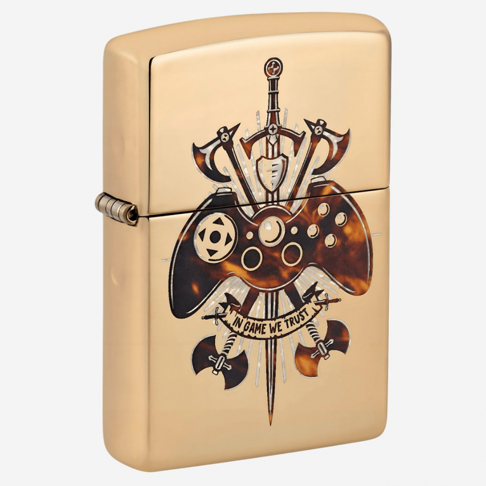 46141 254B Zippo Gamer Creed Design 46141 254B Zippo Gamer Creed Design