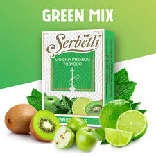 Tutun p-u narghilea SERBETLI 50GR GREEN MIX