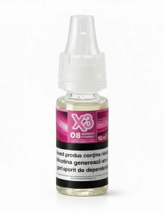X3 E-Liquid 10 ml. Raspberry Ice Cream Strawberry #8