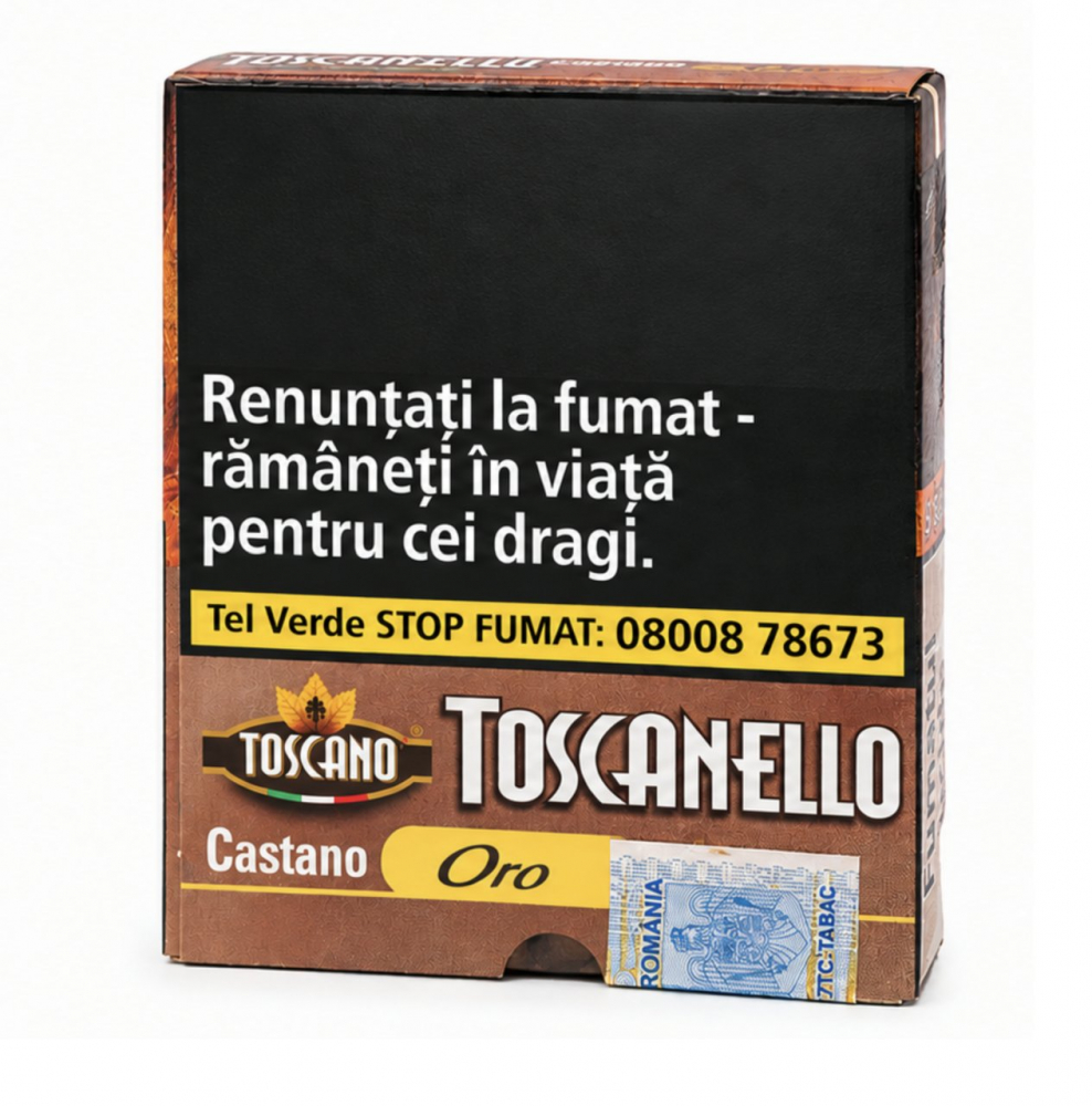 Tigari de foi Toscanello Castano Oro (5buc) Tigari de foi Toscanello Castano Oro (5buc)