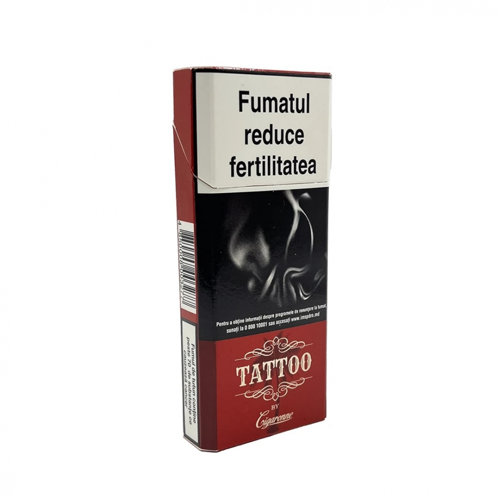 Tigari de foi Tattoo Super Slim Red (Cherry) Tigari de foi Tattoo Super Slim Red (Cherry)