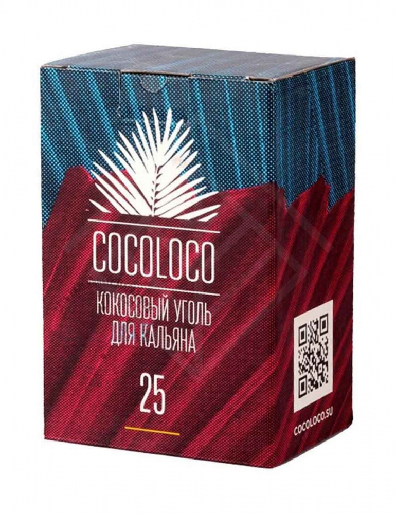 Уголь для каьяна | Cocoloco 25mm Уголь для каьяна | Cocoloco 25mm