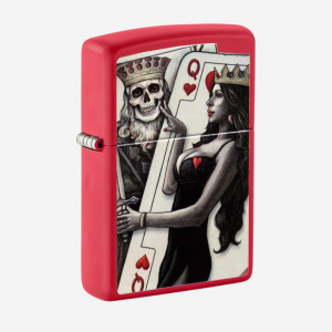 48624 233 Zippo Skull King Queen Beauty