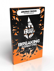 Tutun p-u narghilea Black Burn Shok Anans 100 gr.