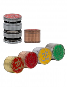 Grinder Amsterdam Grace Glass 4part - 50mm - Rainbow Mix
