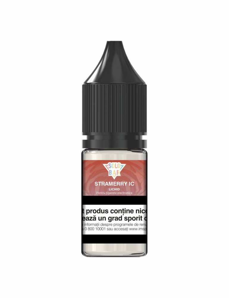 SOLOBAR E-Liguid 10ml Strawberry Ice