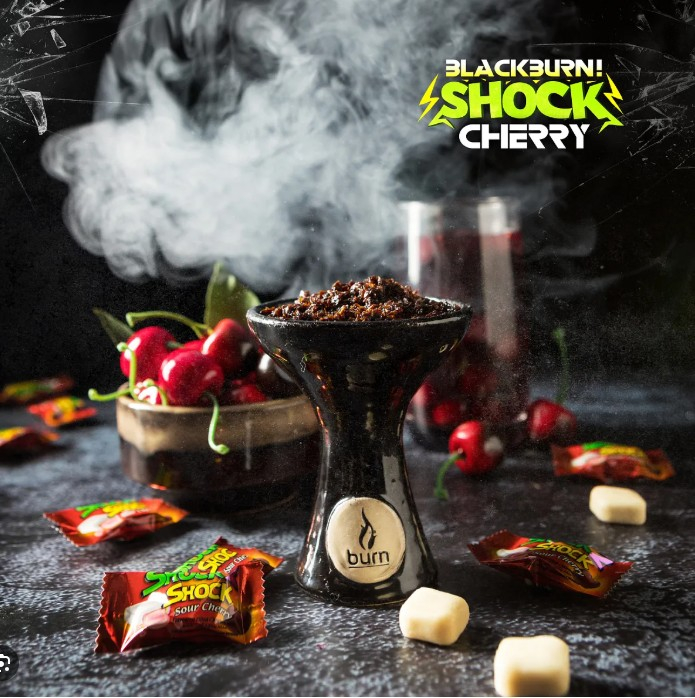 Tutun p-u narghilea Black Burn Shok Chr 30 gr. Tutun p-u narghilea Black Burn Shok Chr 30 gr.