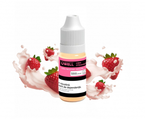 E-Liquid UWELL 10 ml. (Cream Strawberry) �08