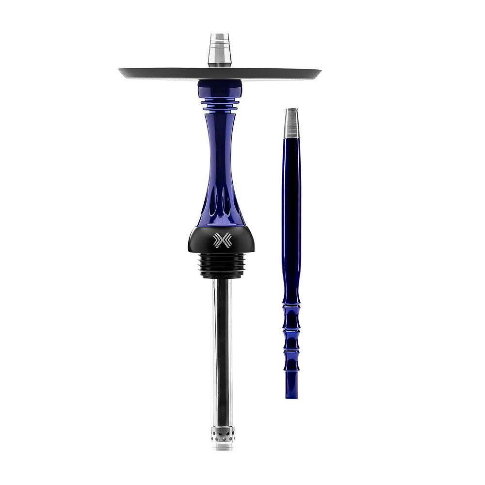 Кальян | Alpha Hookah Model X (без колбы) Dark Blue Кальян | Alpha Hookah Model X (без колбы) Dark Blue