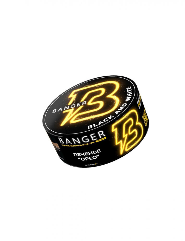 Tutun p-u narghilea Banger Black and White 100gr. Tutun p-u narghilea Banger Black and White 100gr.