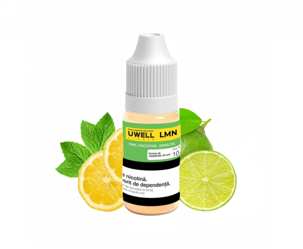 E-Liquid UWELL 10 ml. (Lemon Lime) №07 E-Liquid UWELL 10 ml. (Lemon Lime) №07